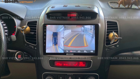 Màn hình DVD Android liền camera 360 xe Kia Sorento 2014 - 2020 | Bravigo Ultimate (6G+128G)  